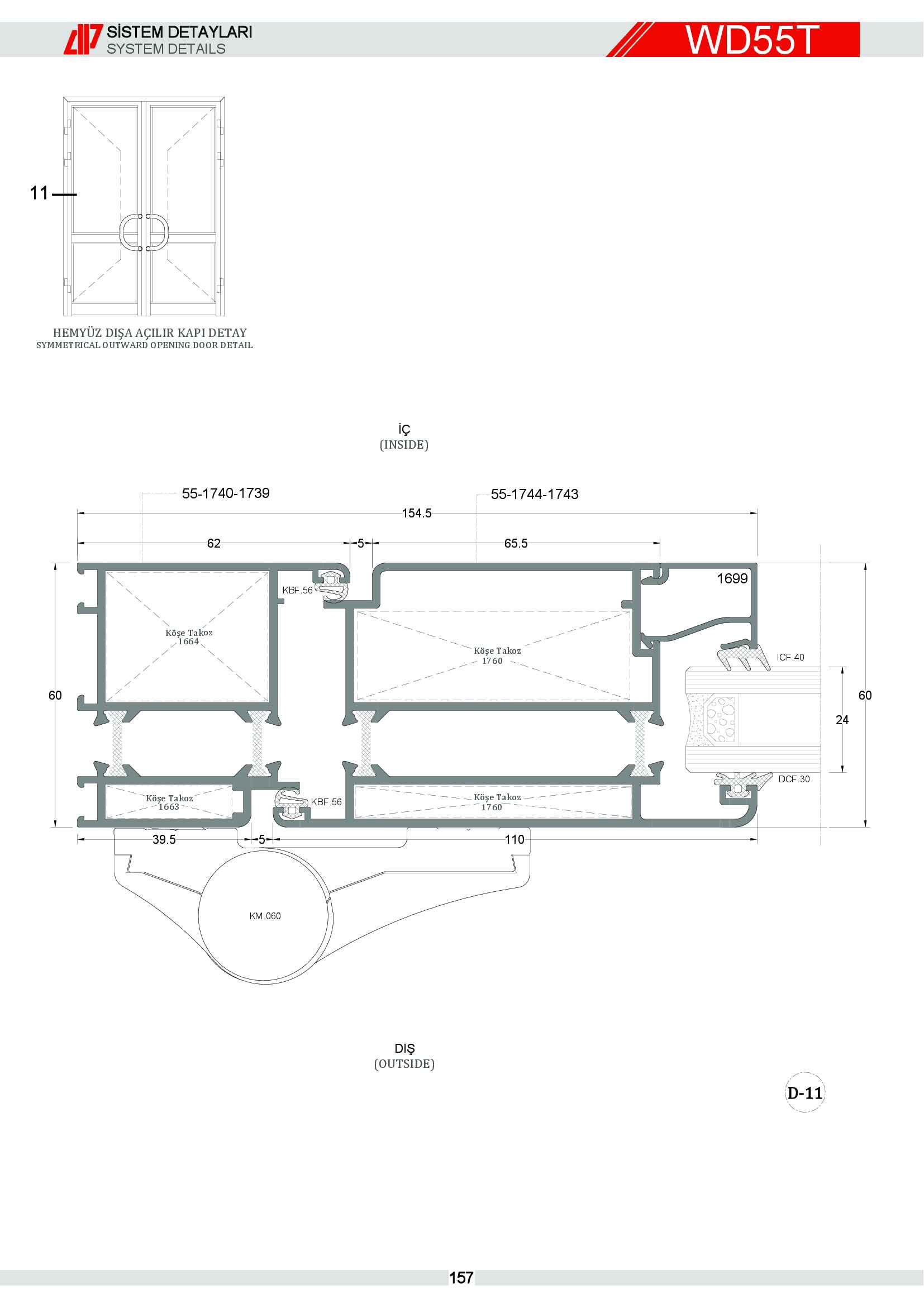 S 55 Yalıtımlı Alüminyum 91